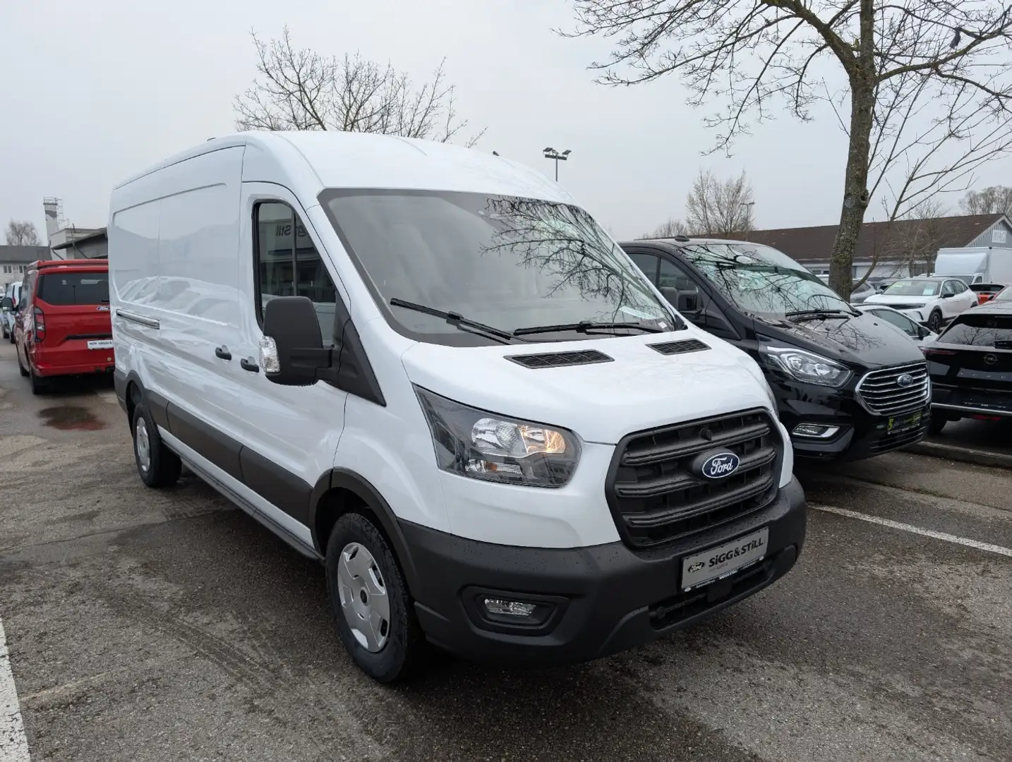 Ford Transit Kasten Trend 350 L3 AHK*SHZ*PDC*CAM* Blanc - 2