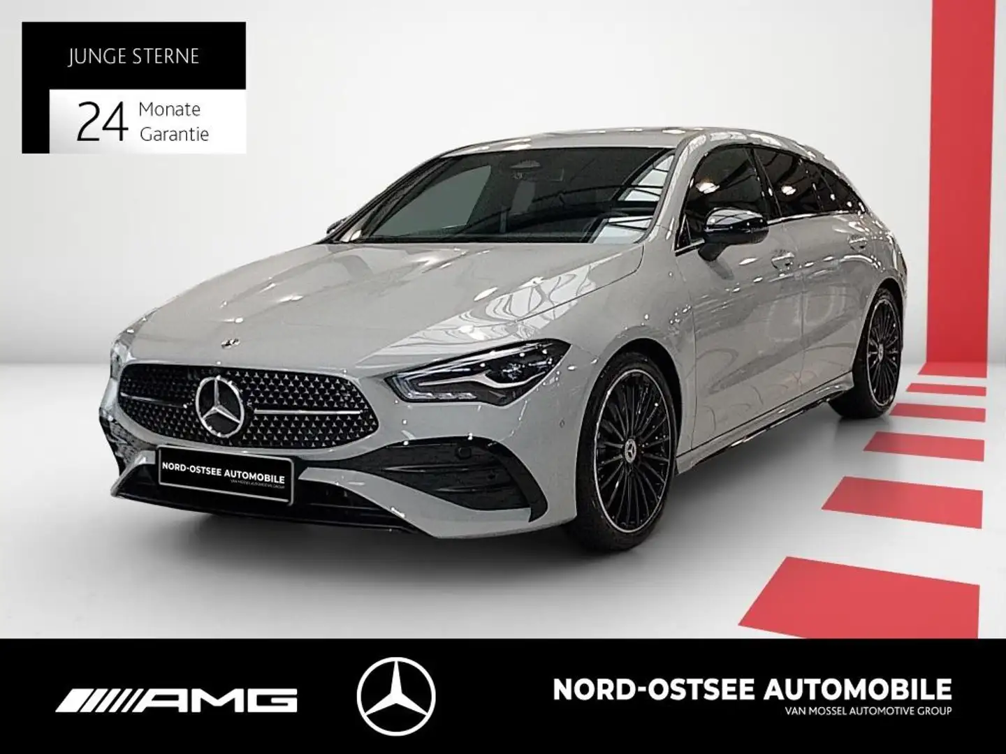 Mercedes-Benz CLA 200 SB AMG NIGHT MBUX NAVI KLIMA Grau - 1