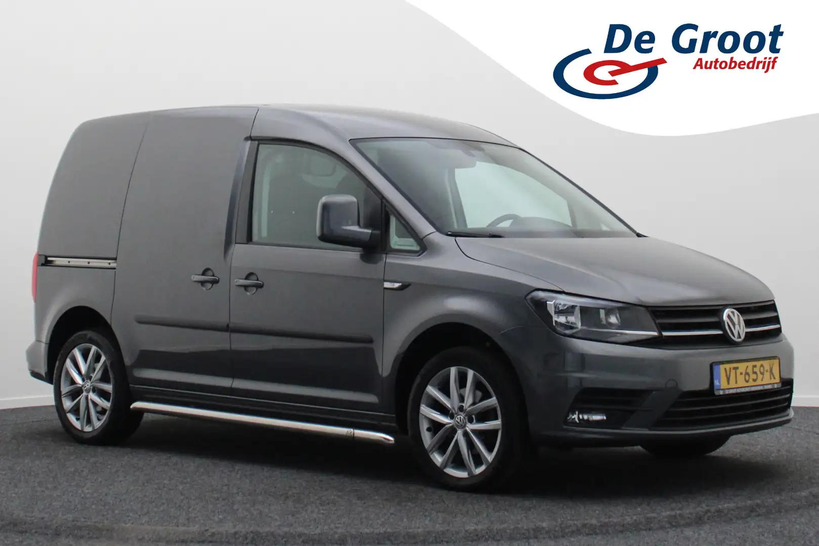 Volkswagen Caddy 2.0 TDI L1H1 BMT Highline Airco, Cruise, Bluetooth Grijs - 1