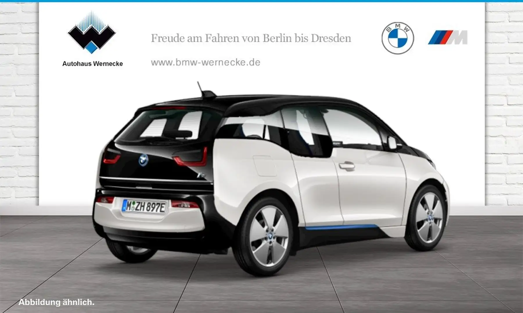 BMW i3 120Ah DAB WLAN RFK Navi Prof. Tempomat Shz Weiß - 2