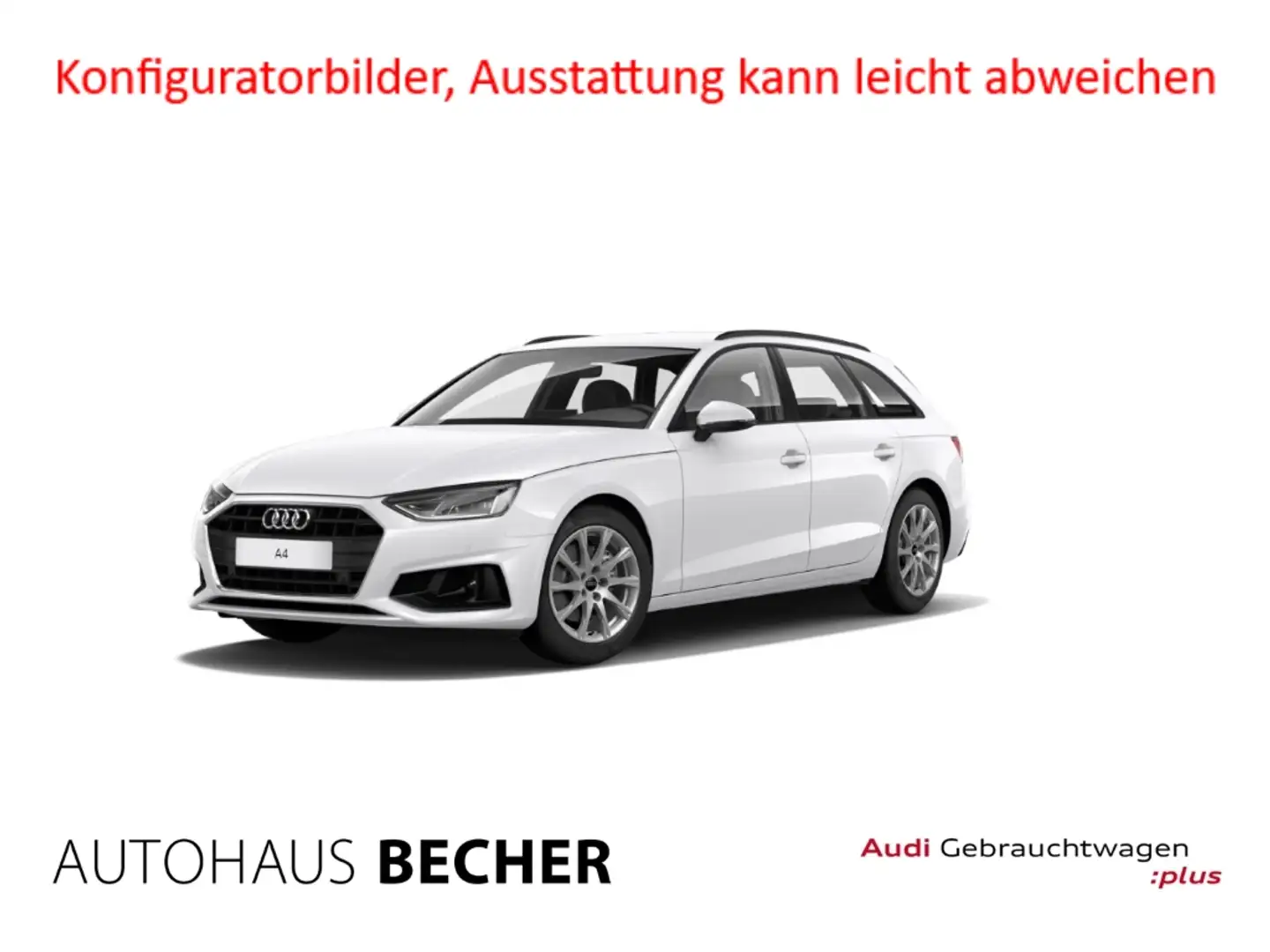 Audi A4 Avant 30 TDI S-tronic /AHK/Navi/LED/Sitzhz Weiß - 1