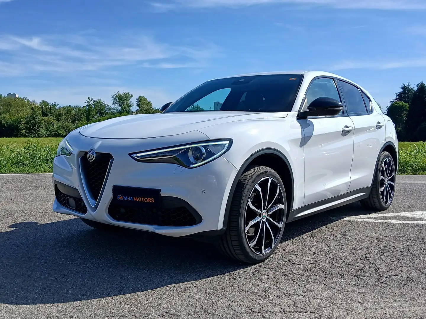 Alfa Romeo Stelvio Stelvio 2.0 Q4 Veloce 280 Cv automatica Bianco - 1