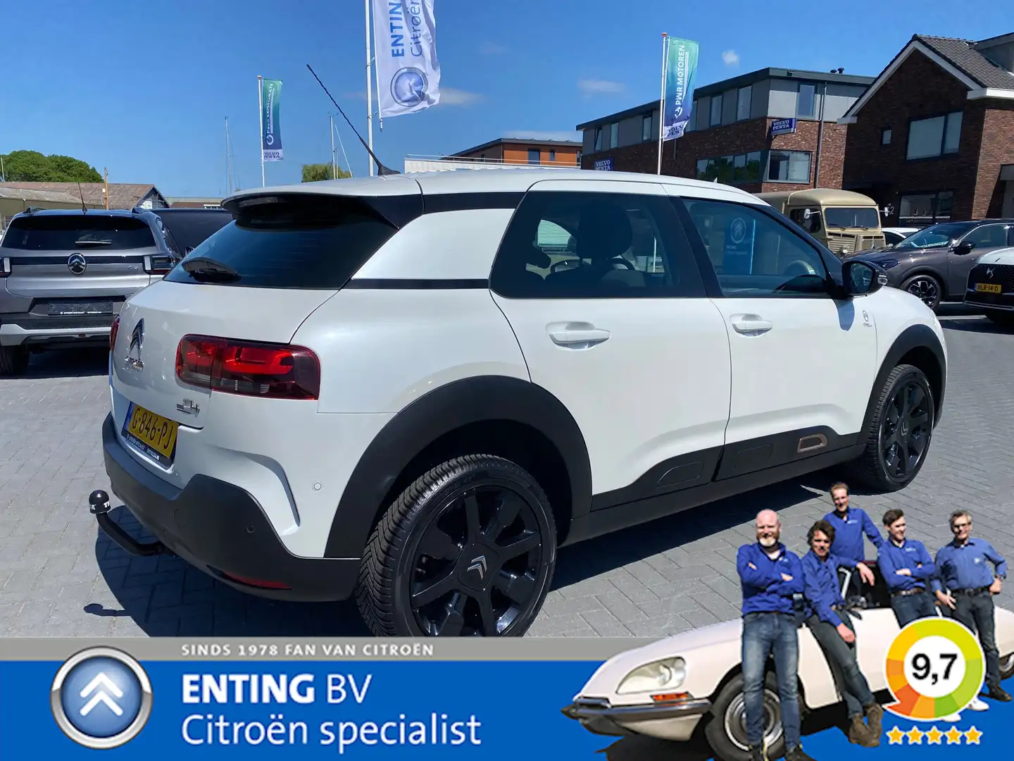 Citroen C4 Cactus 1.2 PT 110 Origins NAVI CAMERA 17 INCH TREKHAAK Wit - 2