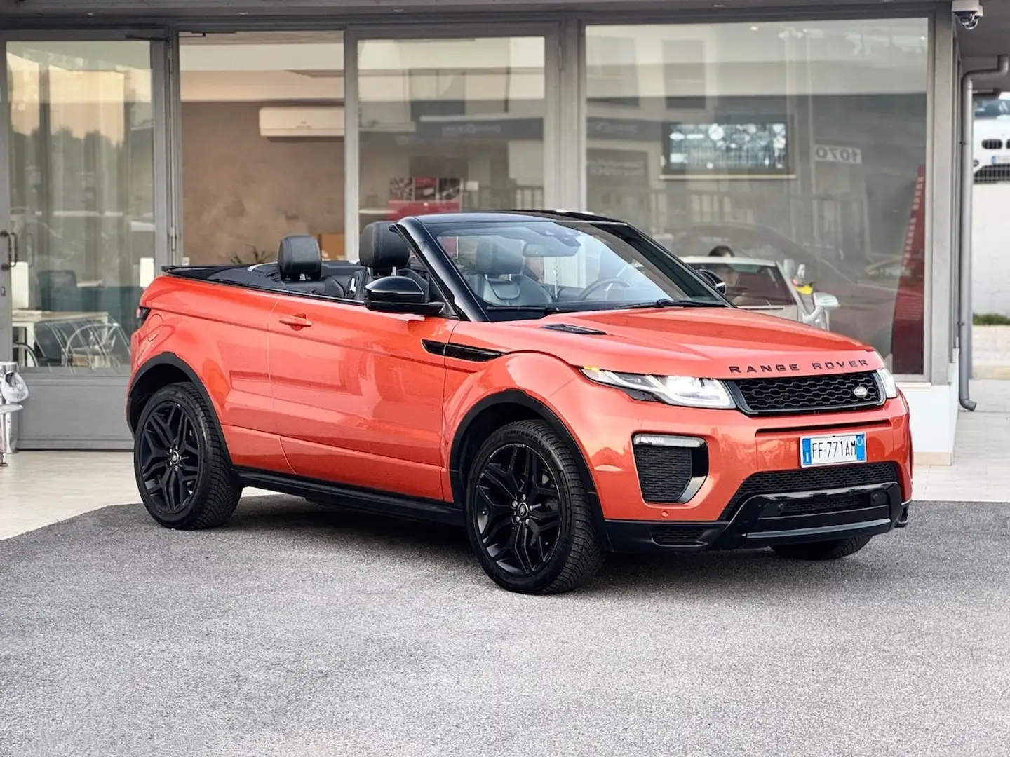 Land Rover Range Rover Evoque 2.0 D 180CV Convertibile E6 - 2016 Orange - 2