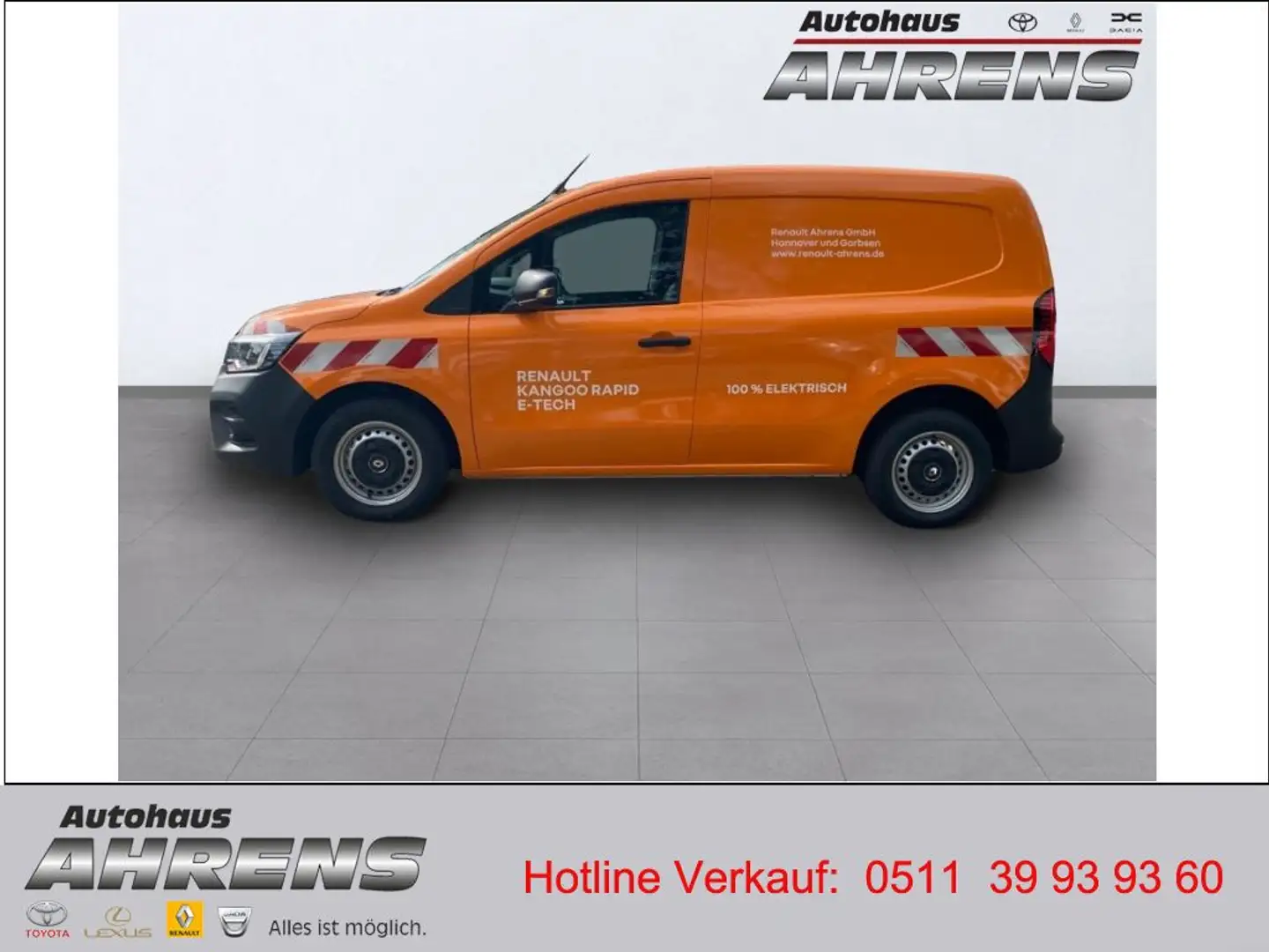 Renault Kangoo Rapid E-Tech Electric 11 kW Start L1 Portocaliu - 2