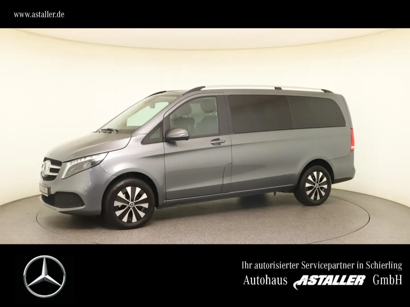 Mercedes-Benz V 300 d 4M Edition Lang L2 Sport-P+Distr+AHK+ILS Grau - 1