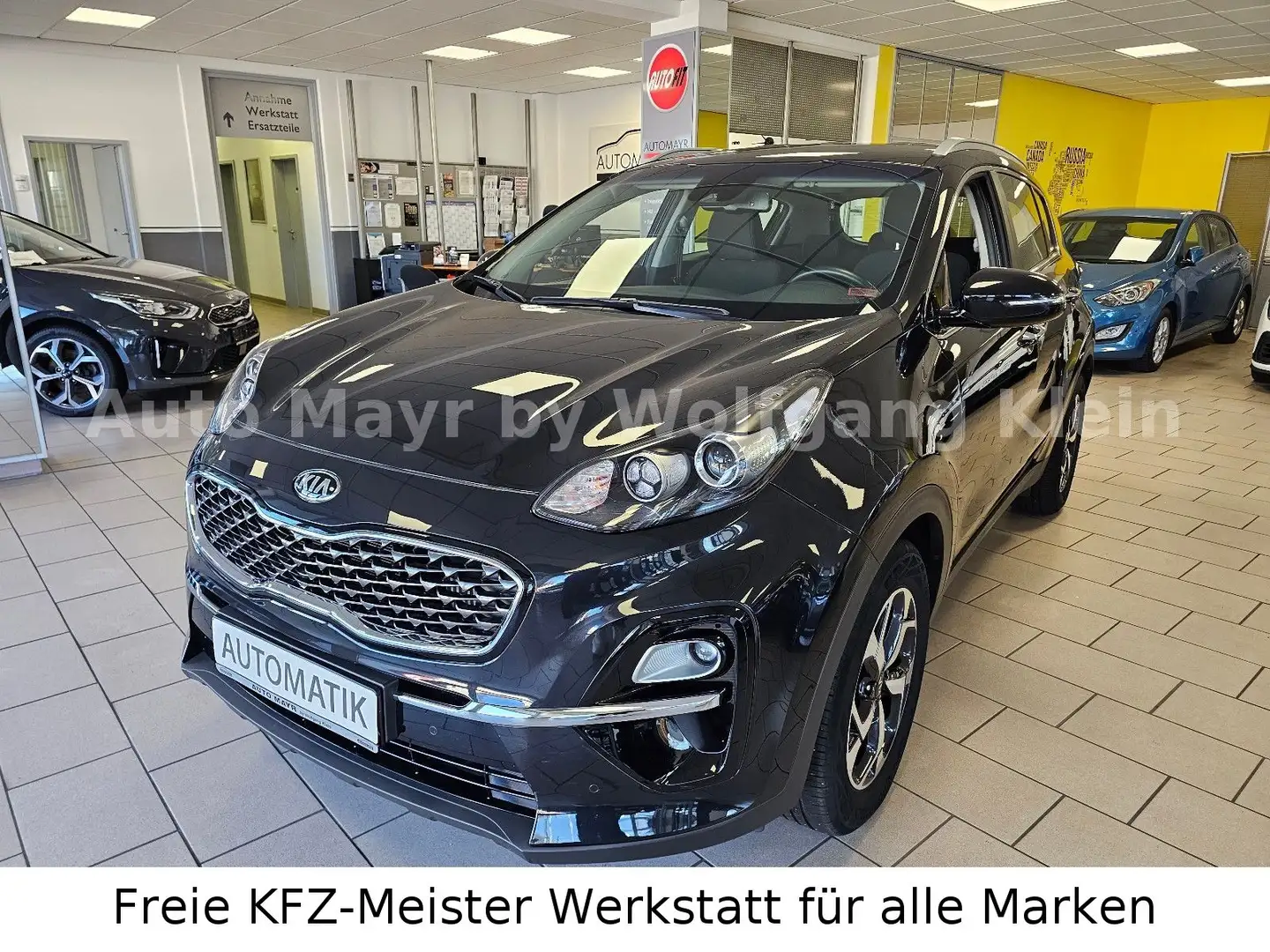 Kia Sportage 1.6 Vision 2WD Navi, Klimaaut. 1.Hand Schwarz - 1