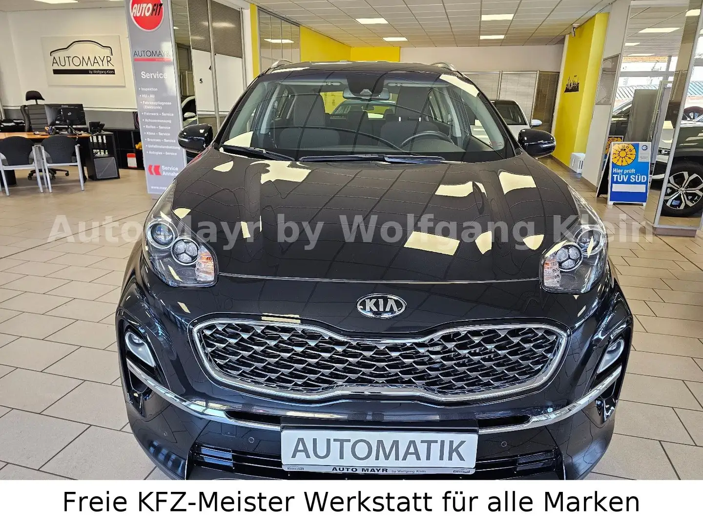 Kia Sportage 1.6 Vision 2WD Navi, Klimaaut. 1.Hand Schwarz - 2