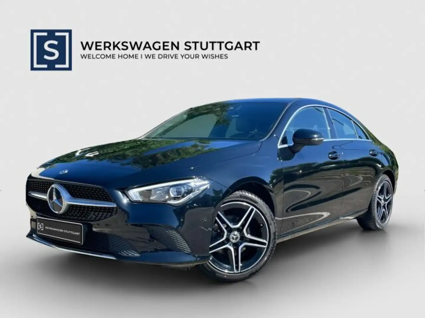 Mercedes-Benz CLA 180 CLA 180 Progressive 18"-AMG AHK LED Ambiente Zwart - 1