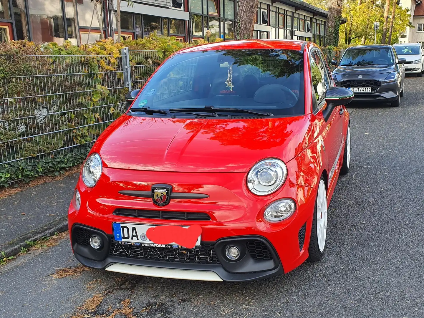 Abarth 595 500 595 Abarth Esseesse Rojo - 1