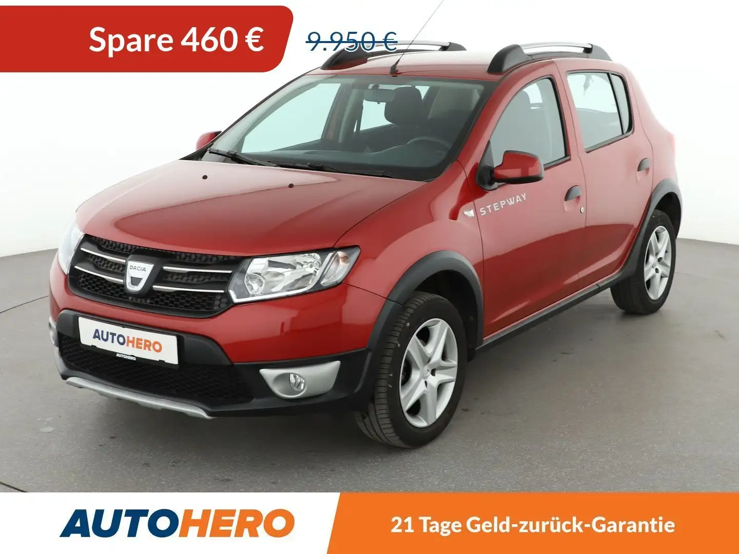 Dacia Sandero 0.9 TCe Stepway Prestige*NAVI*PDC*TEMPO* Rot - 1