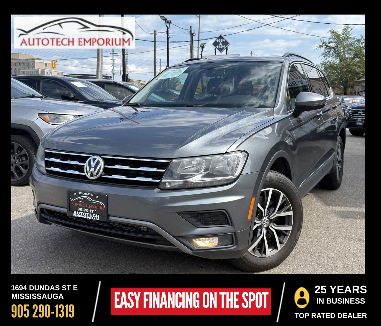 2020 Volkswagen Tiguan COMFORTLINE 4MOTION | Leather | Pano Roof | Htd Seats — снимка 2