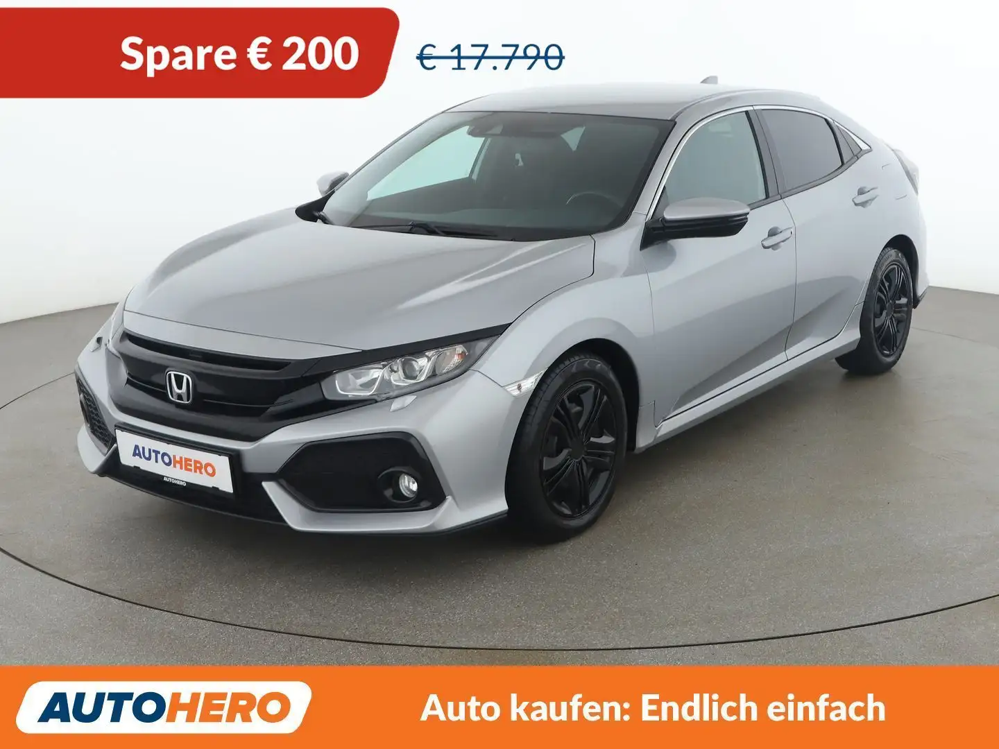 Honda Civic 1.0 VTEC Elegance Silber - 1