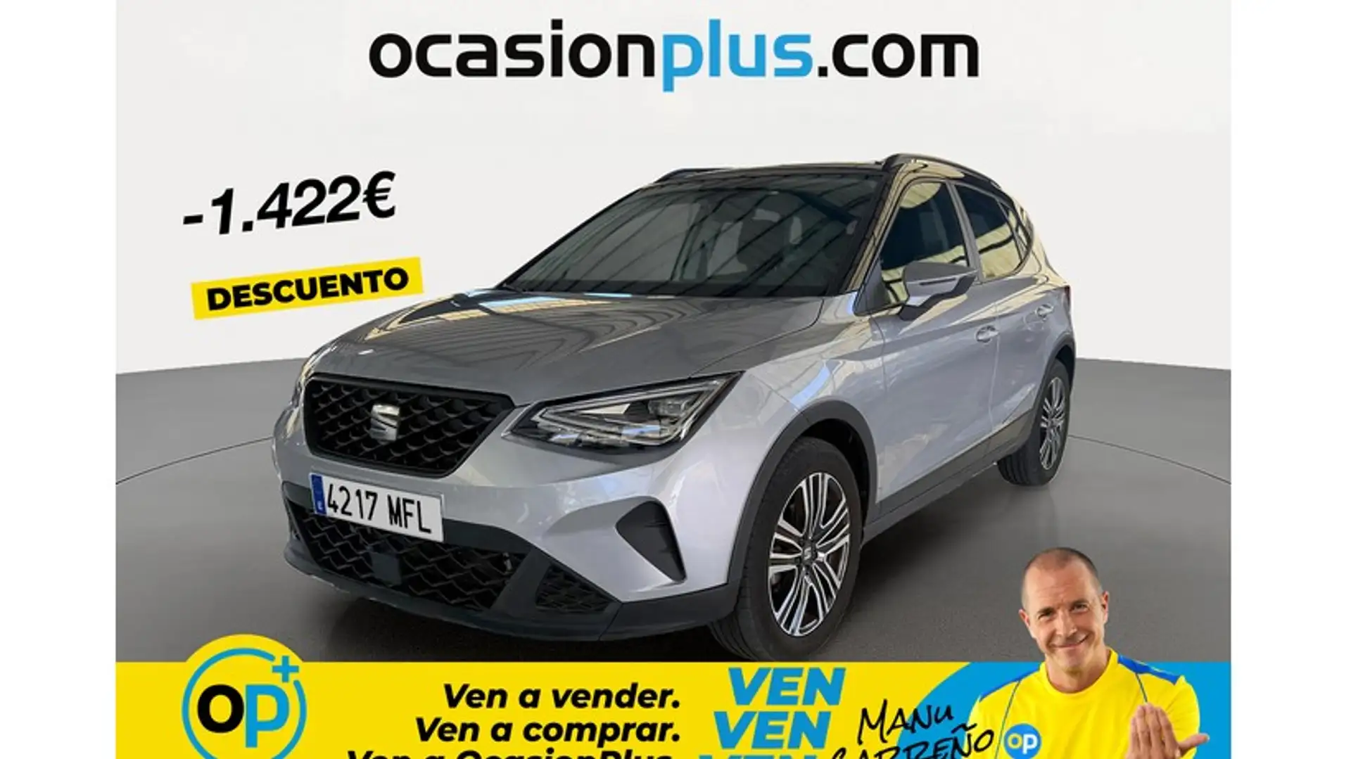 SEAT Arona 1.0 TSI S&S Style XM Edition 110 Plateado - 1