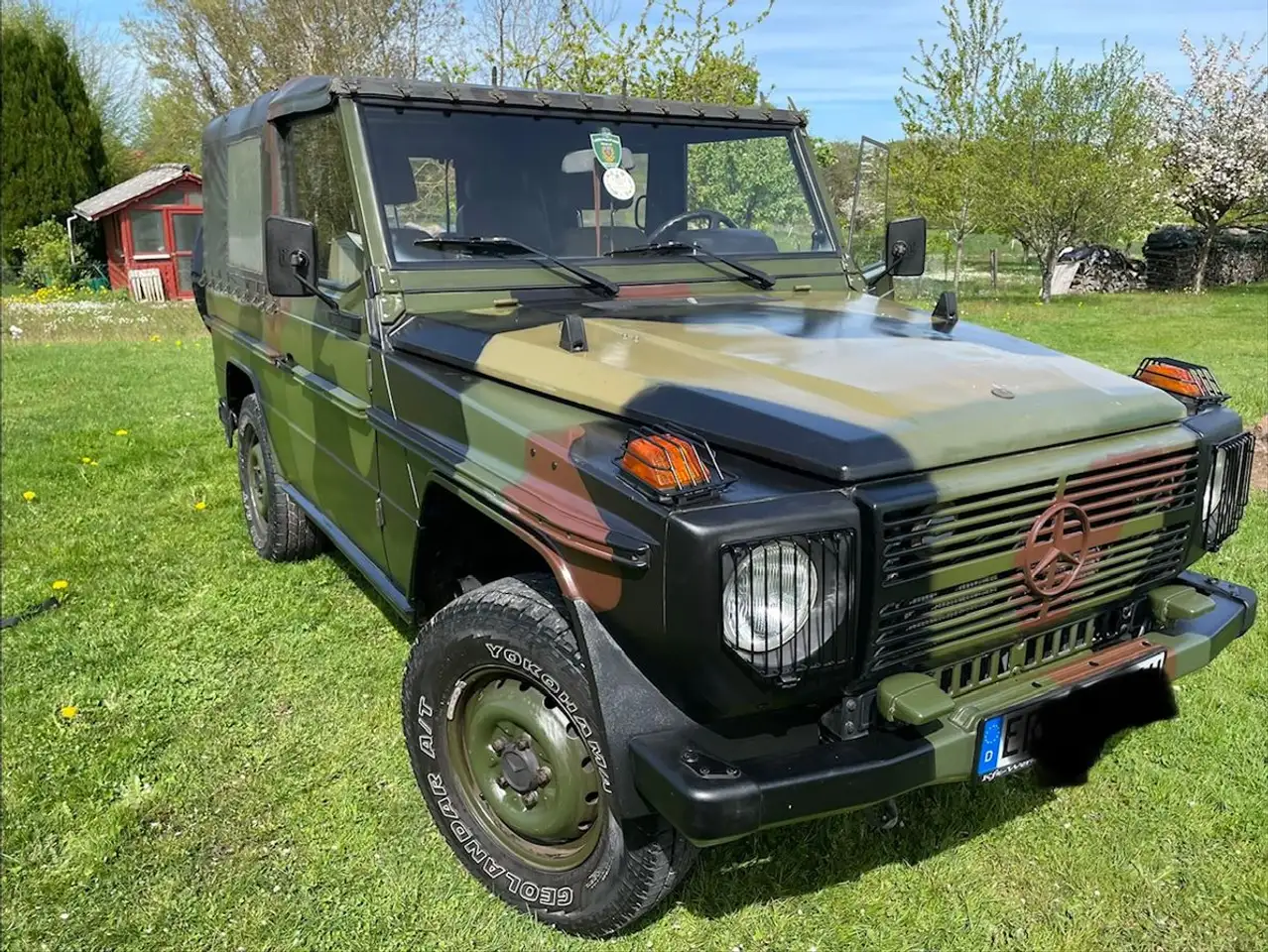 Mercedes-Benz G 250 461 GD 250 H Kennzeichen, foto 2