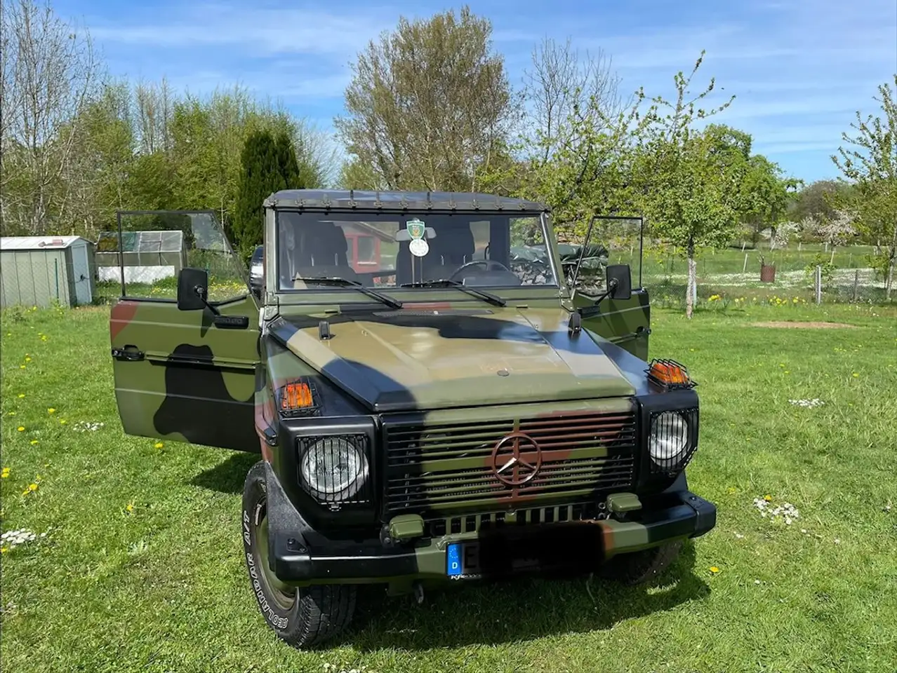 Mercedes-Benz G 250 461 GD 250 H Kennzeichen, foto 1