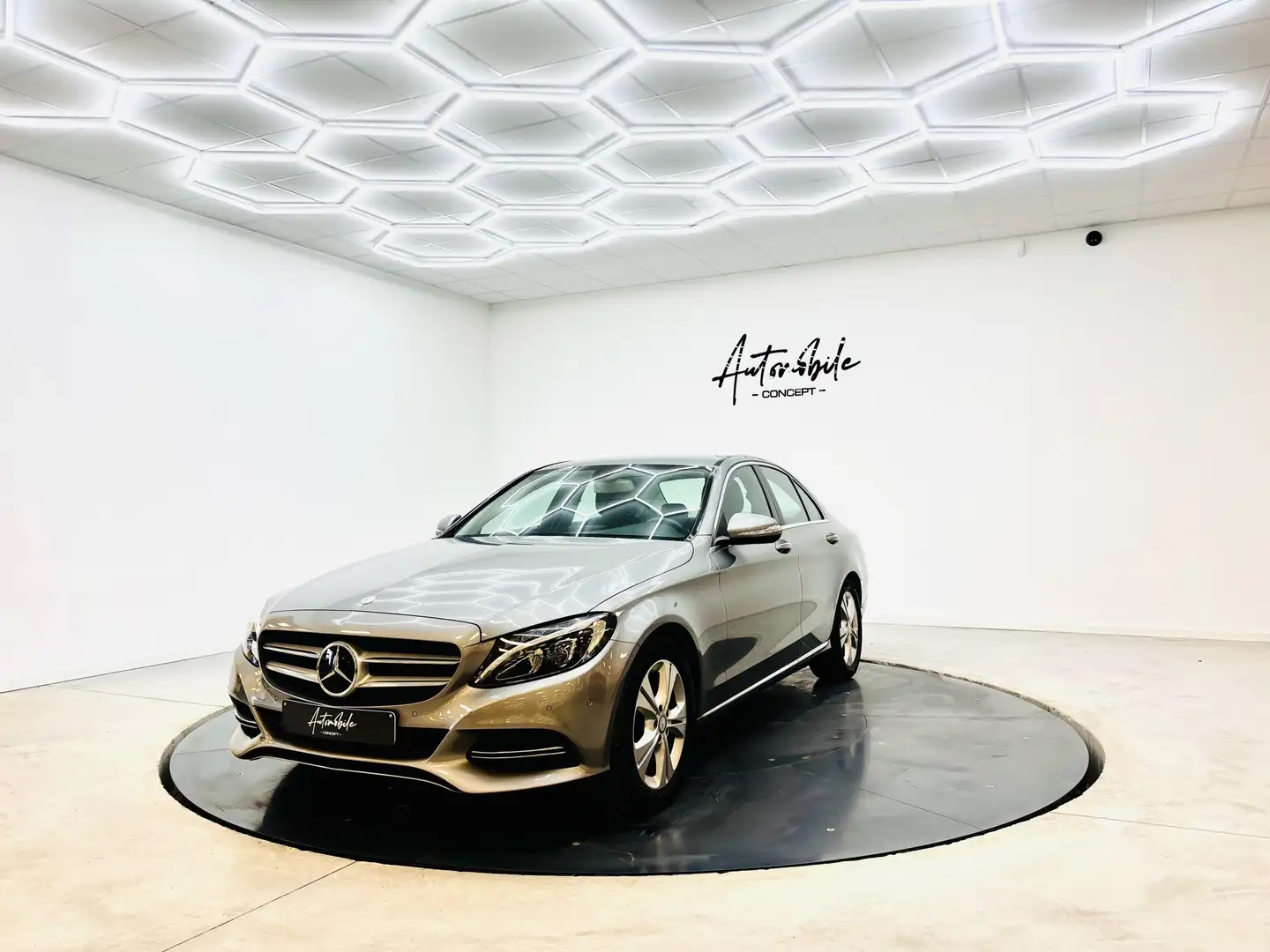 Mercedes-Benz C 220 ✅1AN GARANTIE✅LED✅CAMERA✅EURO 6✅REMORQUE Grijs - 1
