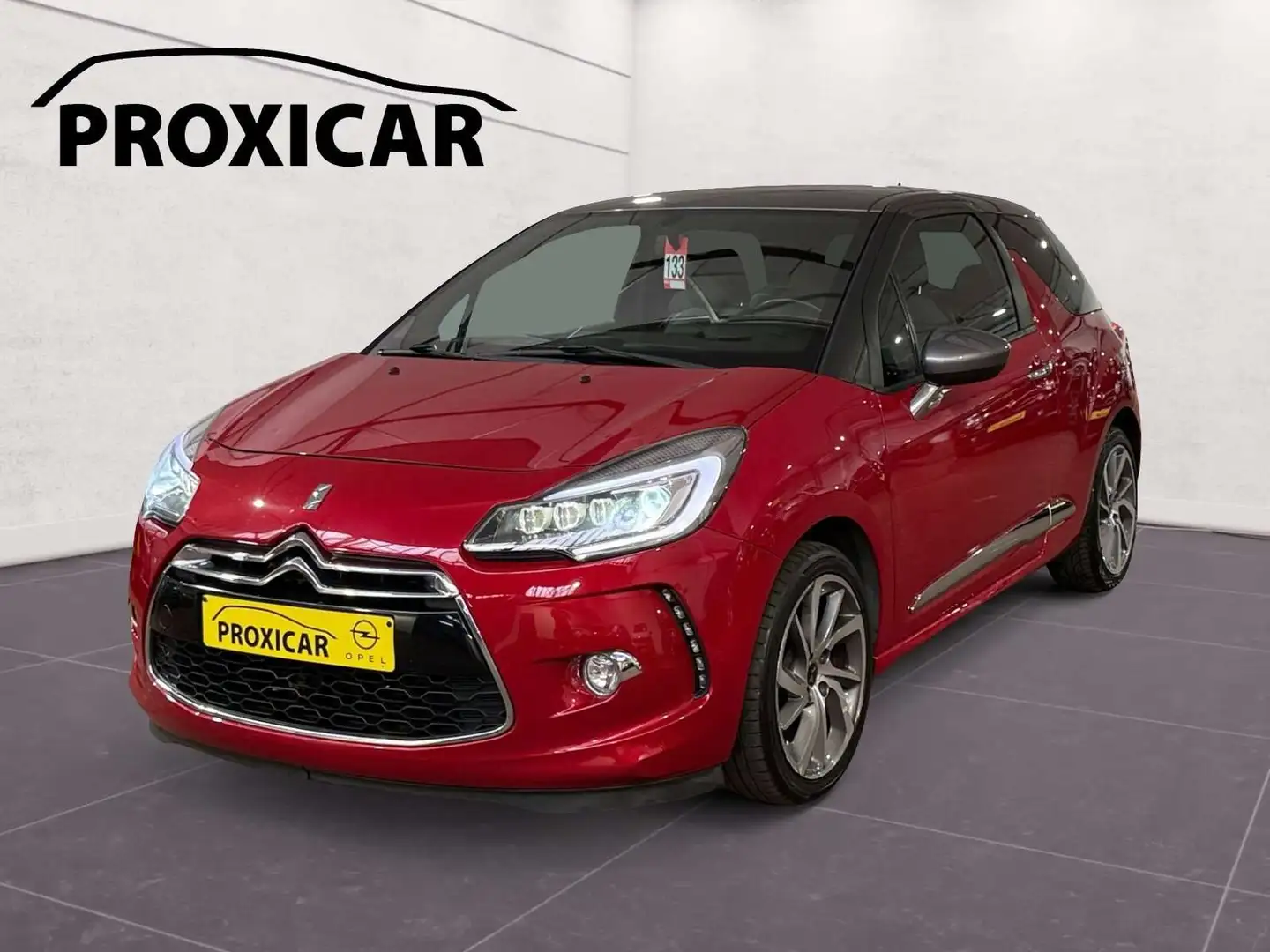 Citroen DS3 1.6 100cv BlueHDi Camera*Carplay*GPS Rouge - 1