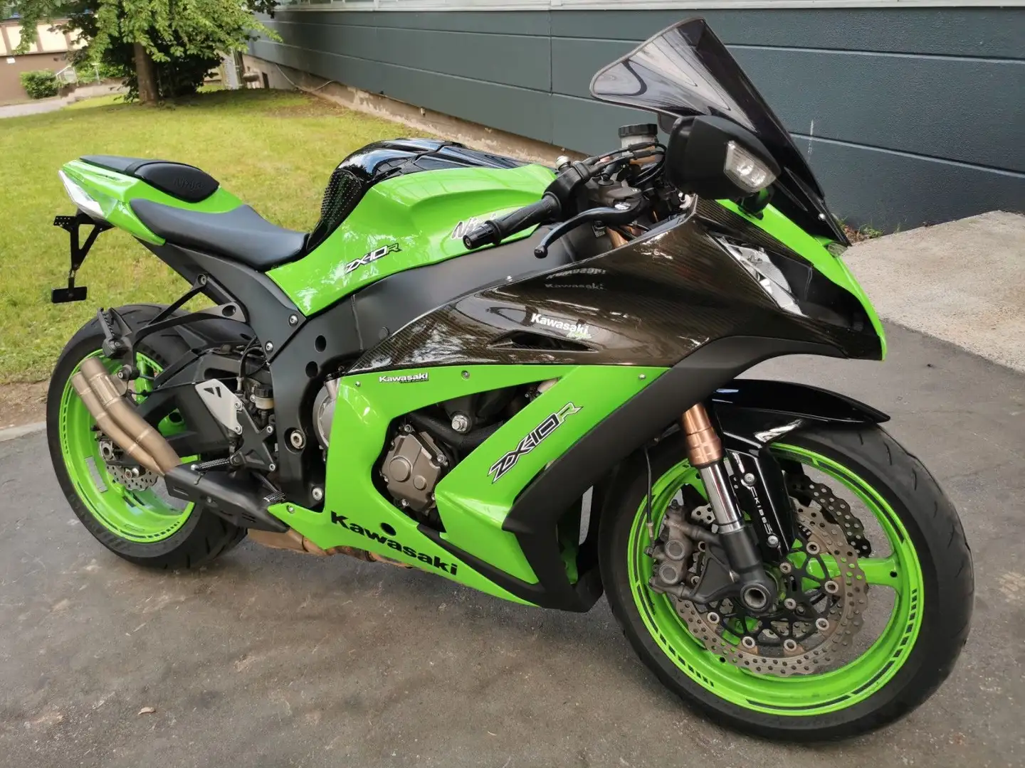 Kawasaki Ninja ZX-10R großer Service NEU| MIVV Auspuff Grün - 1