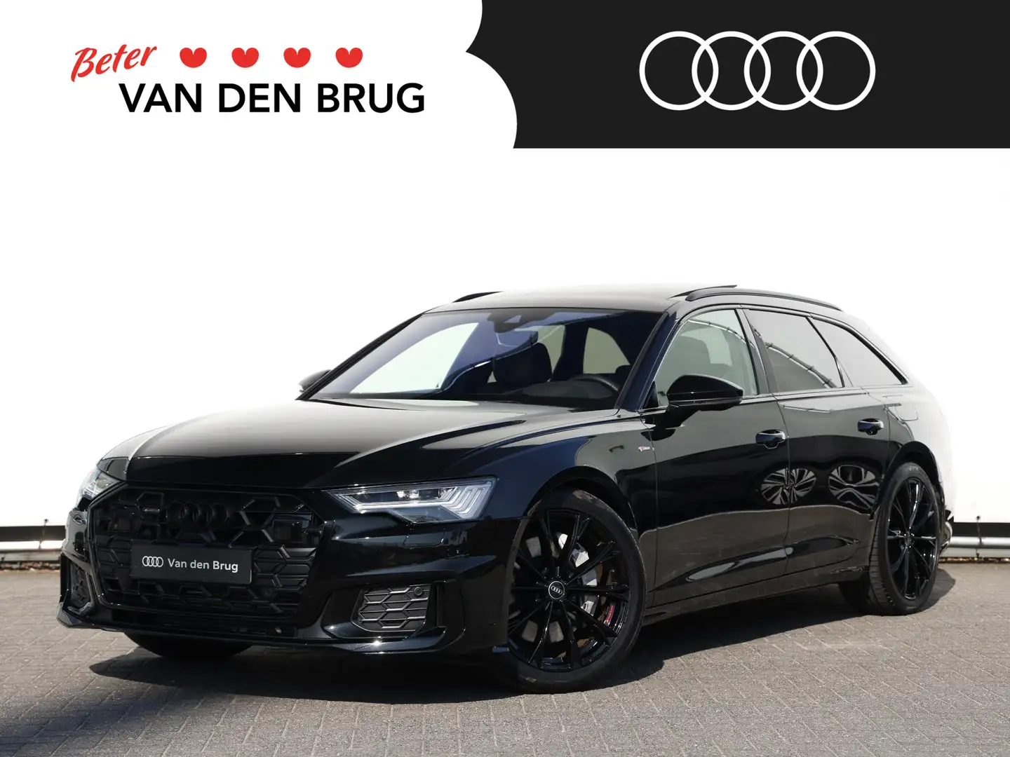 Audi A6 Avant 50 TFSI e quattro S edition Competition 299p Noir - 1