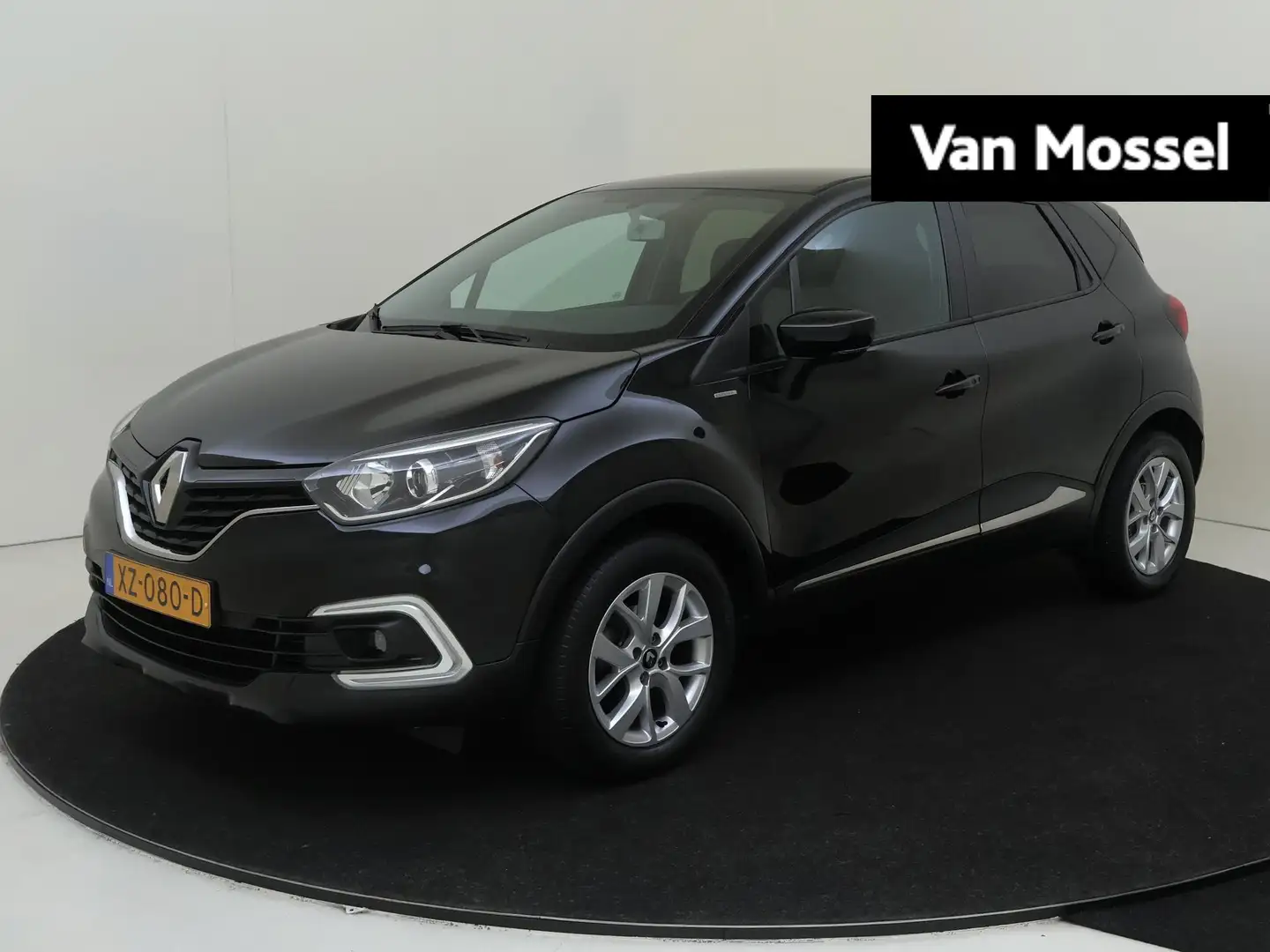 Renault Captur 0.9 TCe Limited Clima | getint glas | LM velgen | Zwart - 1