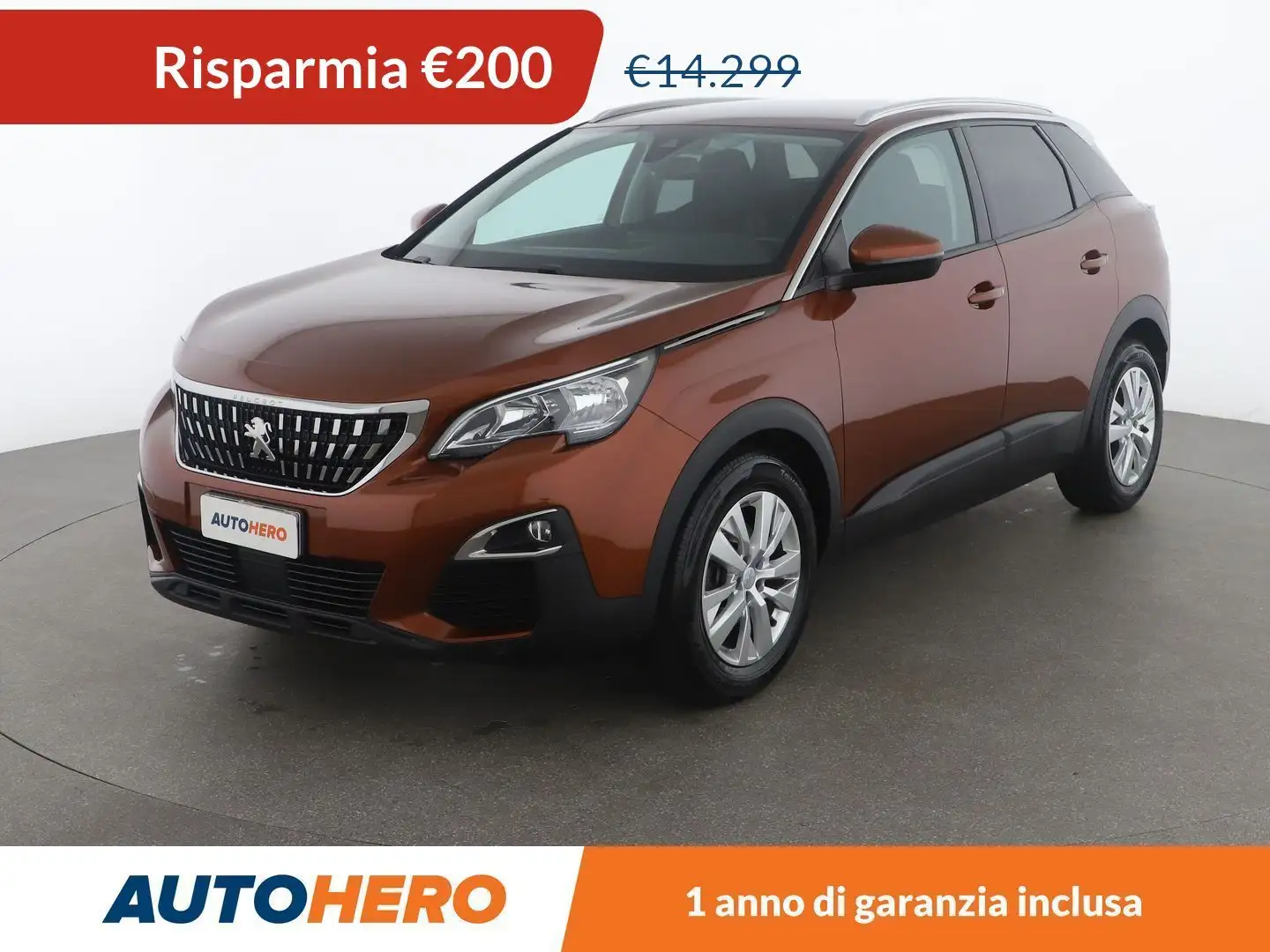 Peugeot 3008 1.5 Blue-HDi Active 130 CV Marrone - 1