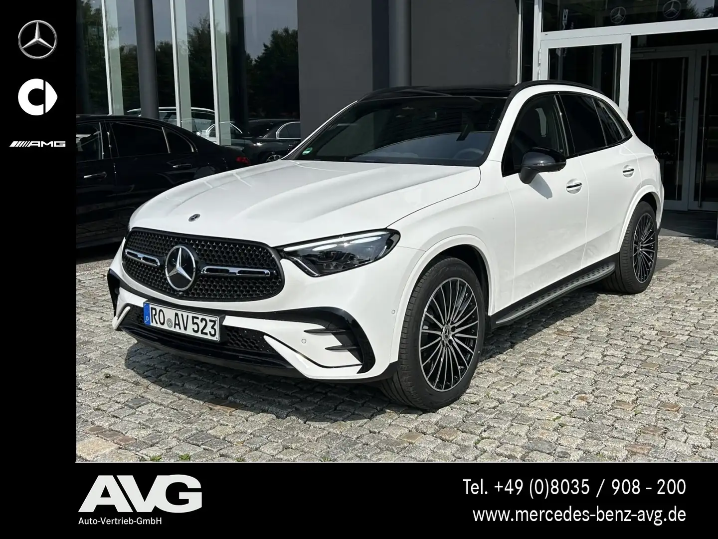 Mercedes-Benz GLC 220 GLC 220 d 4M Edition AMG Pano AHK DIGITAL 360° Weiß - 1