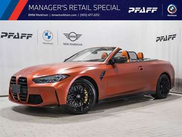 MANAGERS RETAIL BLOWOUT-M4 Competition Cabriolet M xDrive-Premium Package-M Carbon Ceramic Brakes