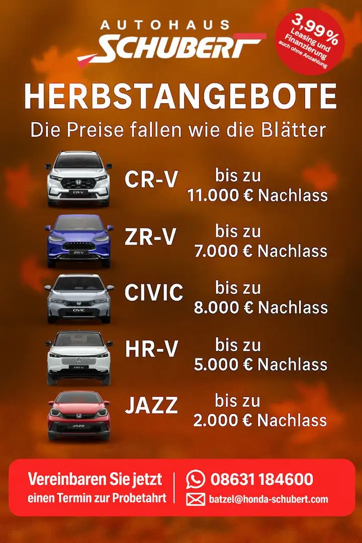 Honda Jazz 1.5 i-MMD Hybrid Elegance *Herbstangebot* Weiß - 2