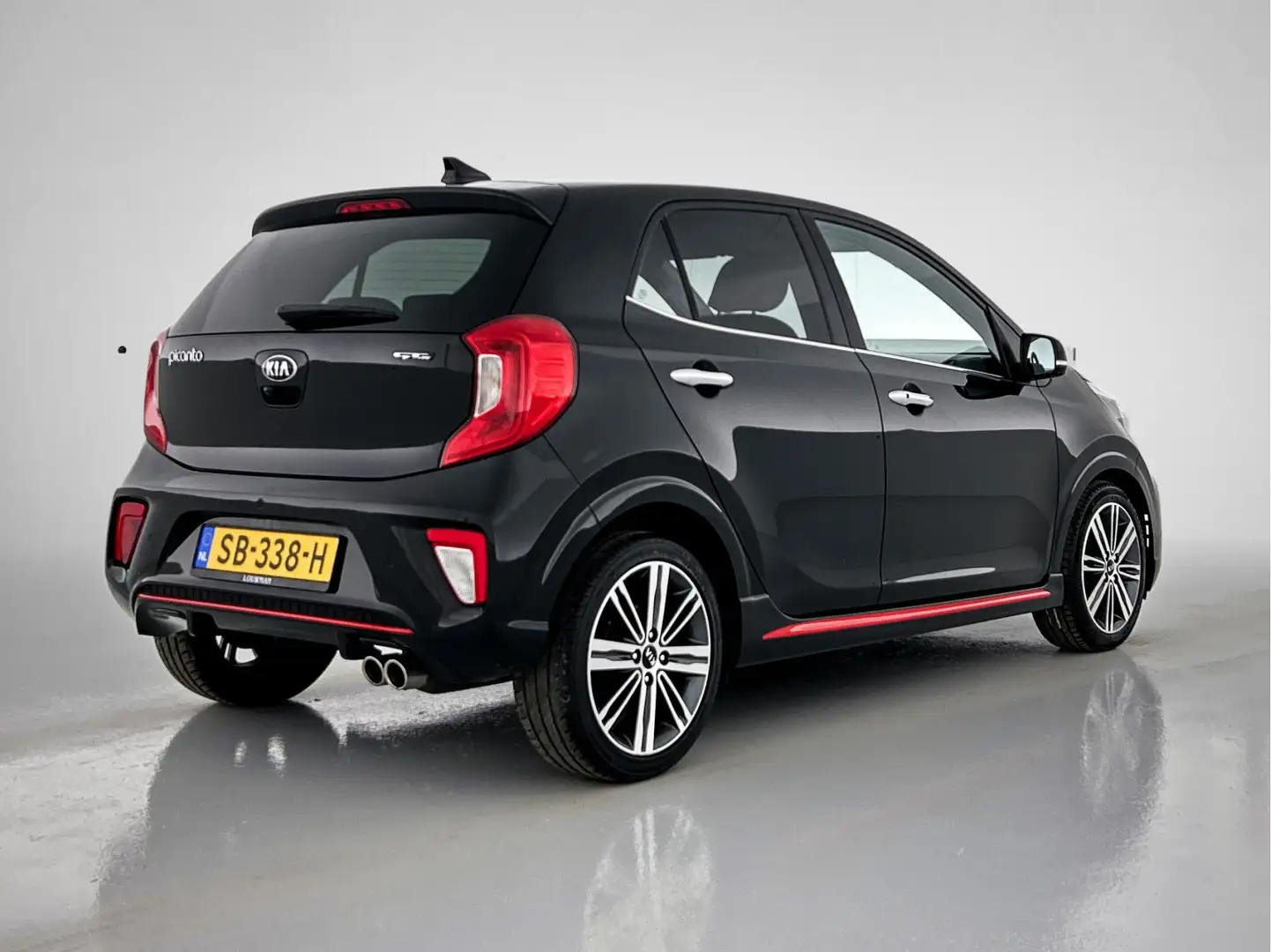 Kia Picanto 1.0 T-GDI GT-Line | 100PK | 1e Eigenaar | Leder | Noir - 2