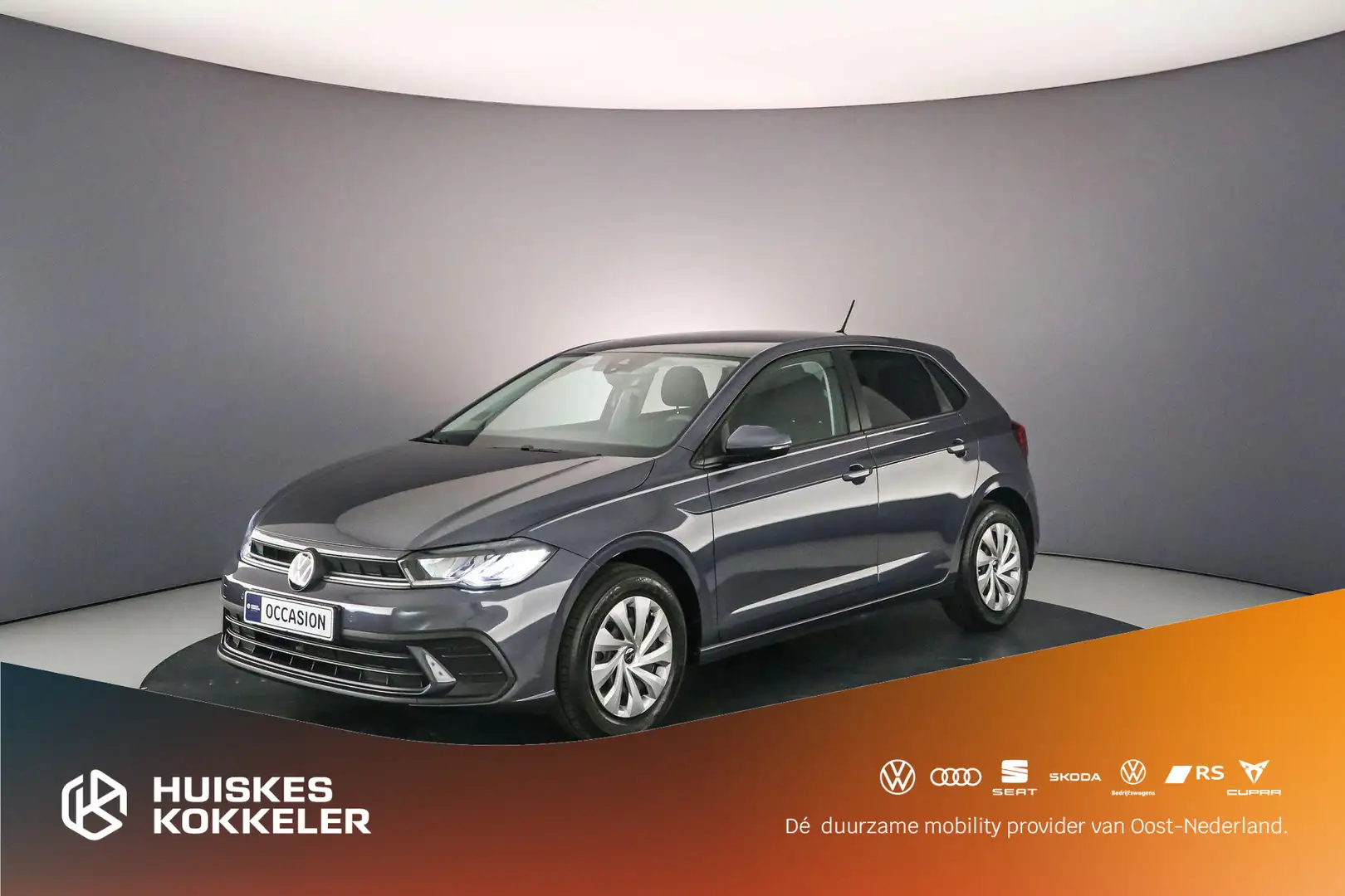 Volkswagen Polo Life Edition 1.0 TSI 95pk Cruise control, LED kopl Grijs - 1