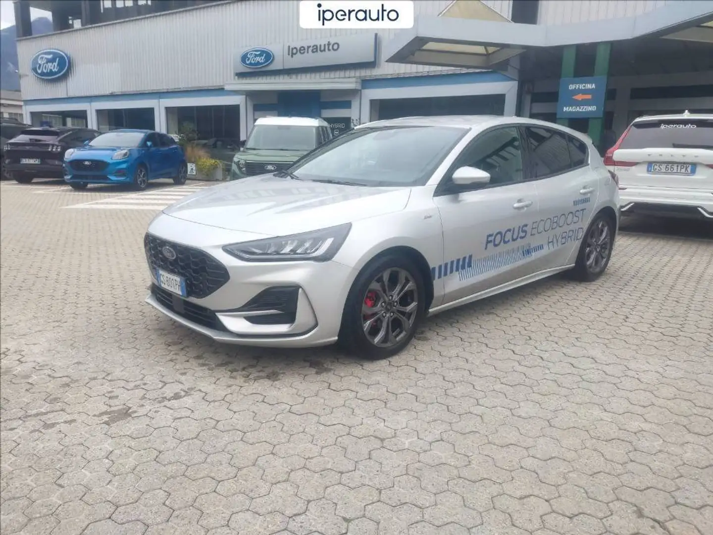 Ford Focus 1.0t ecoboost h st-line 125cv **AZIENDALE** Gris - 1