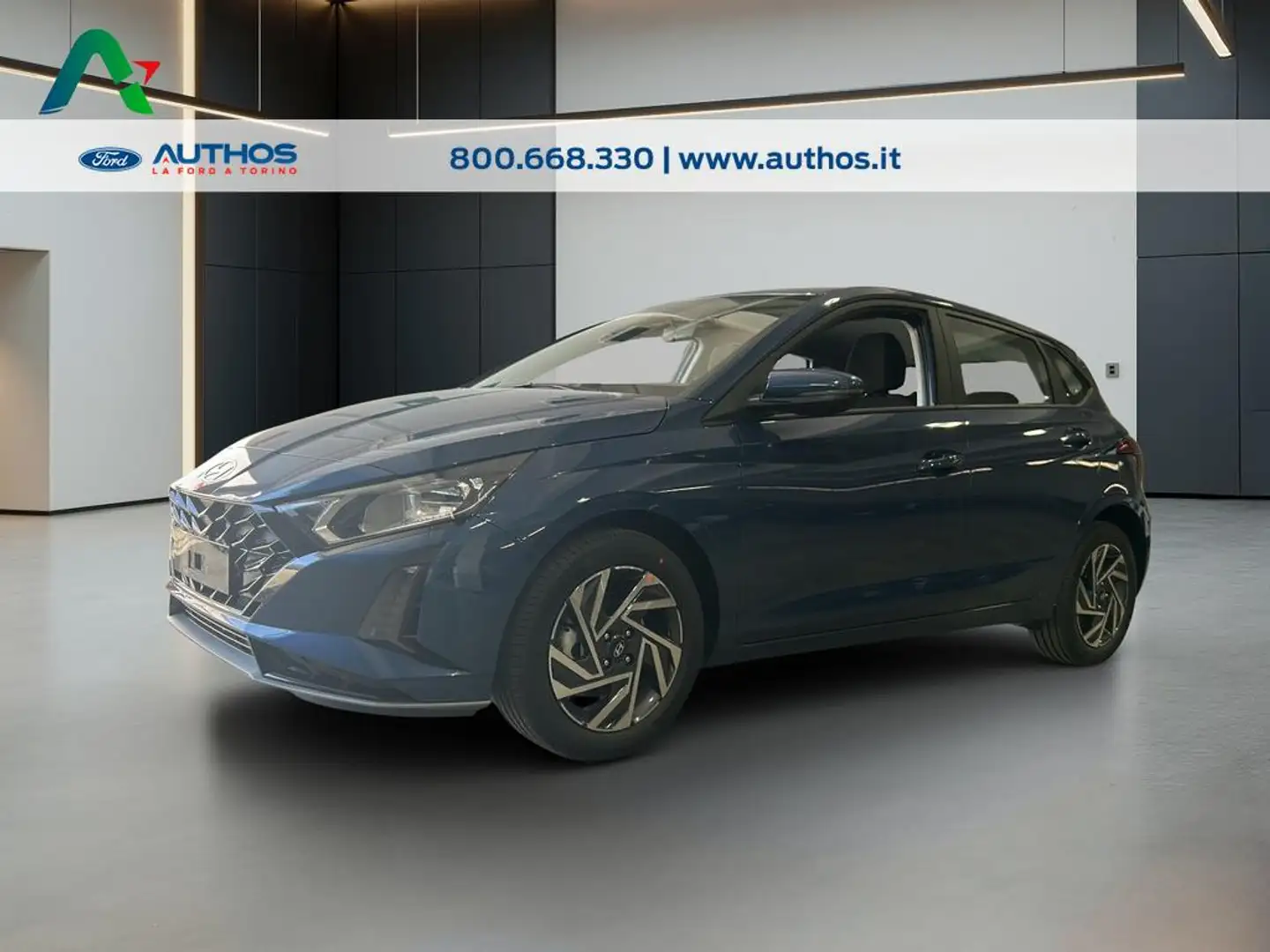 Hyundai i20 1.0 t-gdi Connectline mt Azul - 2