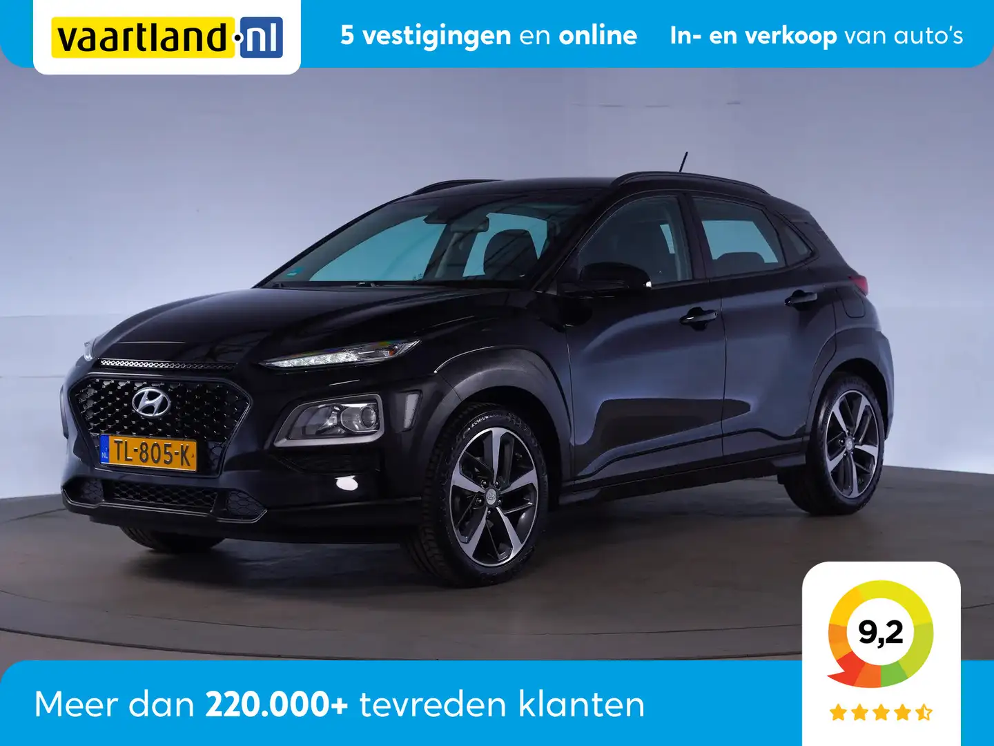 Hyundai KONA 1.0 Essence Zwart - 1