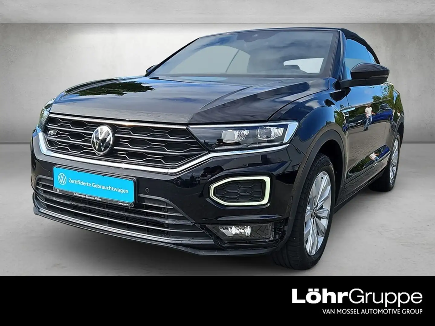 Volkswagen T-Roc Cabriolet 1.5 TSI DSG R-Line *Navi*Kamera* Schwarz - 1