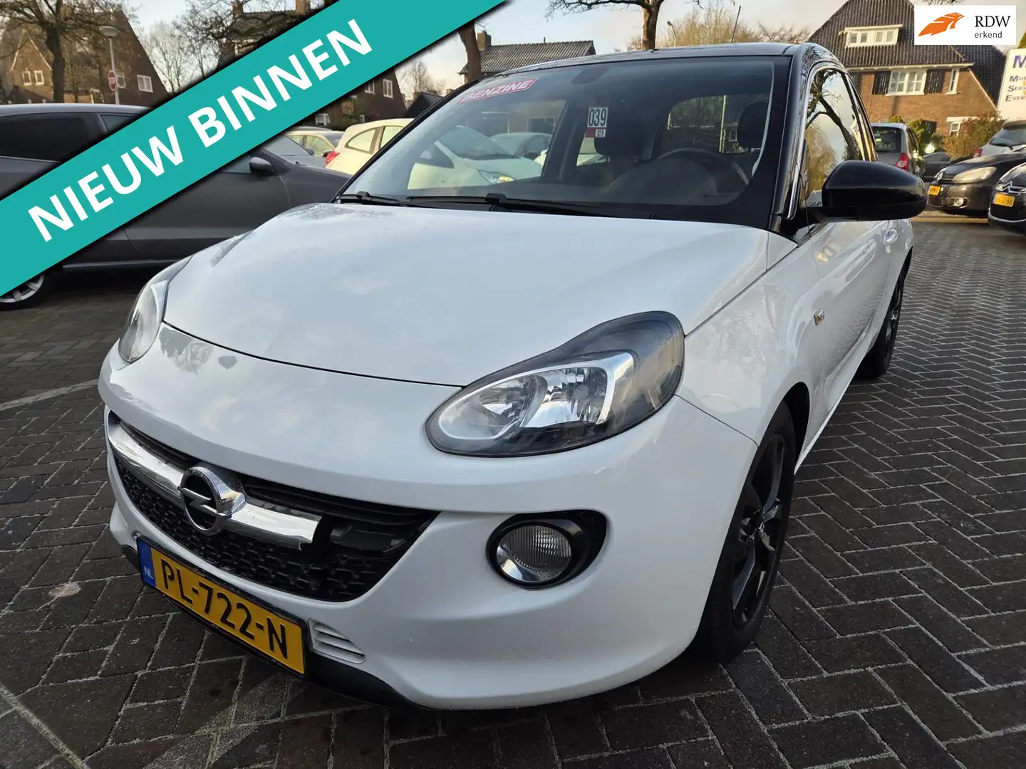 Opel Adam 1.0 Turbo Rocks NETTE AUTO RIJDT EN SCHAKELT GOED Blanc - 1