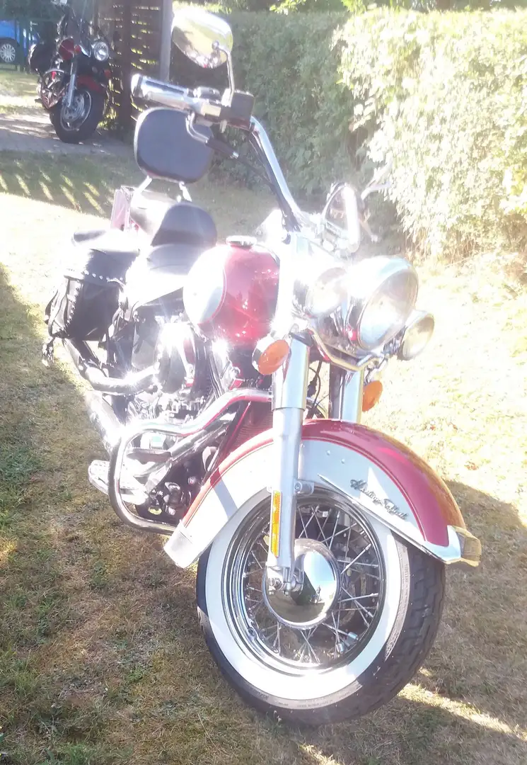 Harley-Davidson Heritage Softail softtail Roşu - 1