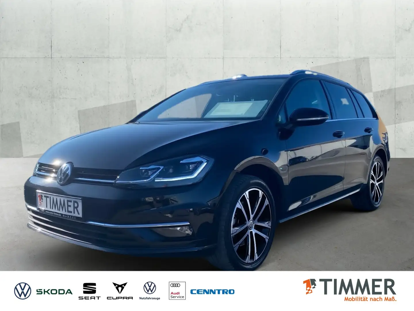 Volkswagen Golf Variant VII Variant 1.5 TSI DSG HIGH *PANO *STHZG *LED *A Nero - 1