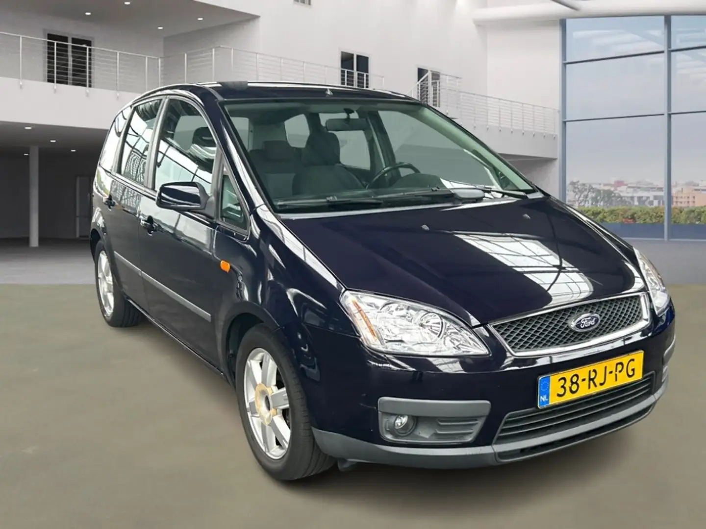 Ford Focus C-Max 1.6-16V Futura/LAAG KM/TOPSTAAT Blau - 2