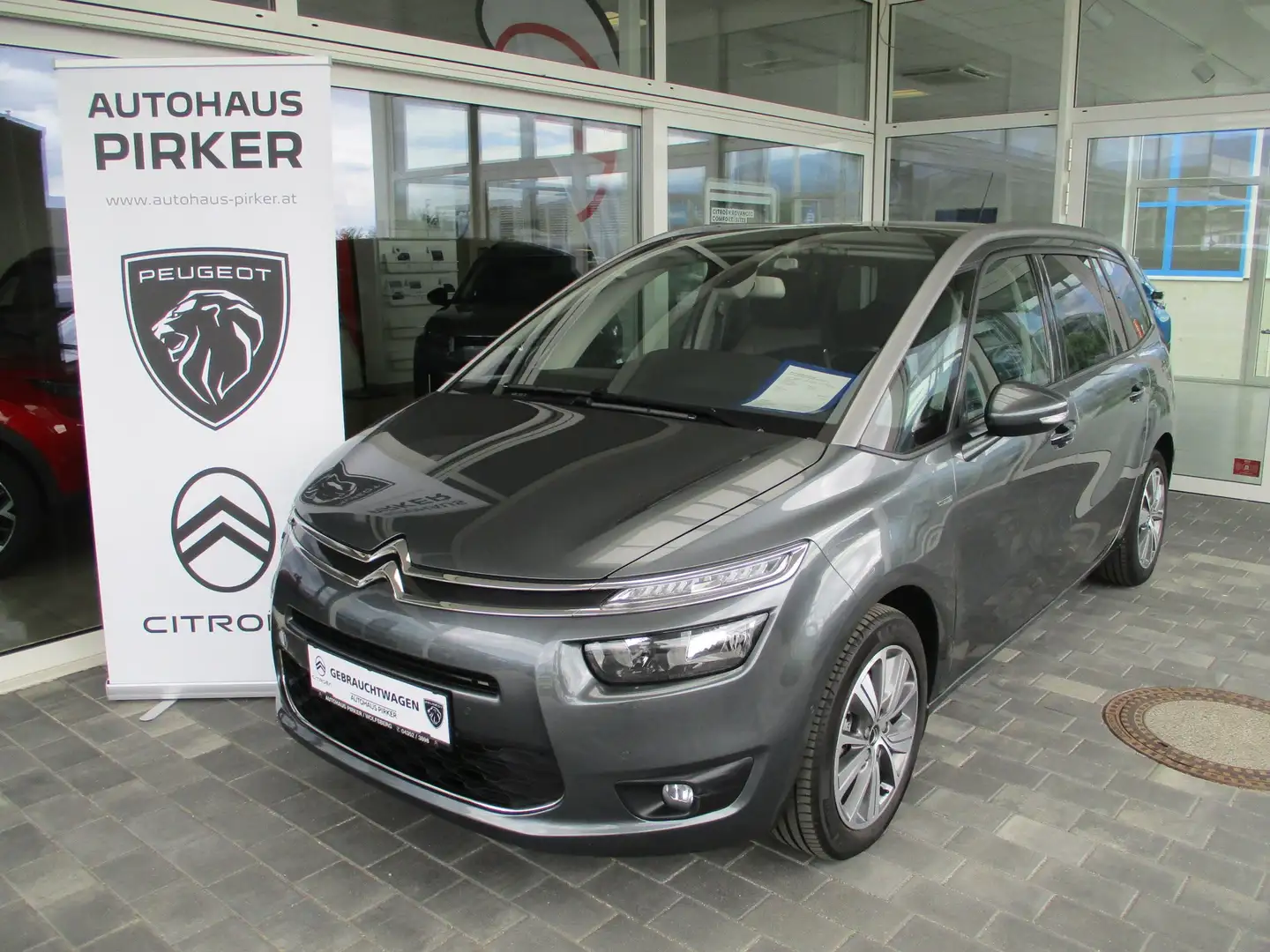Citroen Grand C4 Picasso HDI 150 EAT6 Shine Automatik Gris - 1