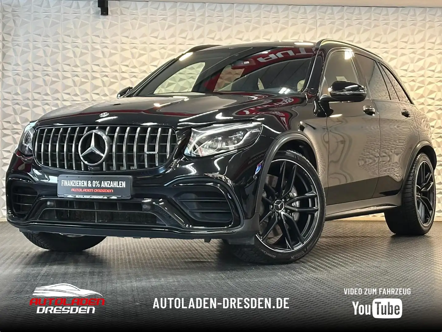 Mercedes-Benz GLC 63 AMG 4M NIGHT* LED#SHZ#LUFT#PDC#NAVI#KEYL Negru - 1