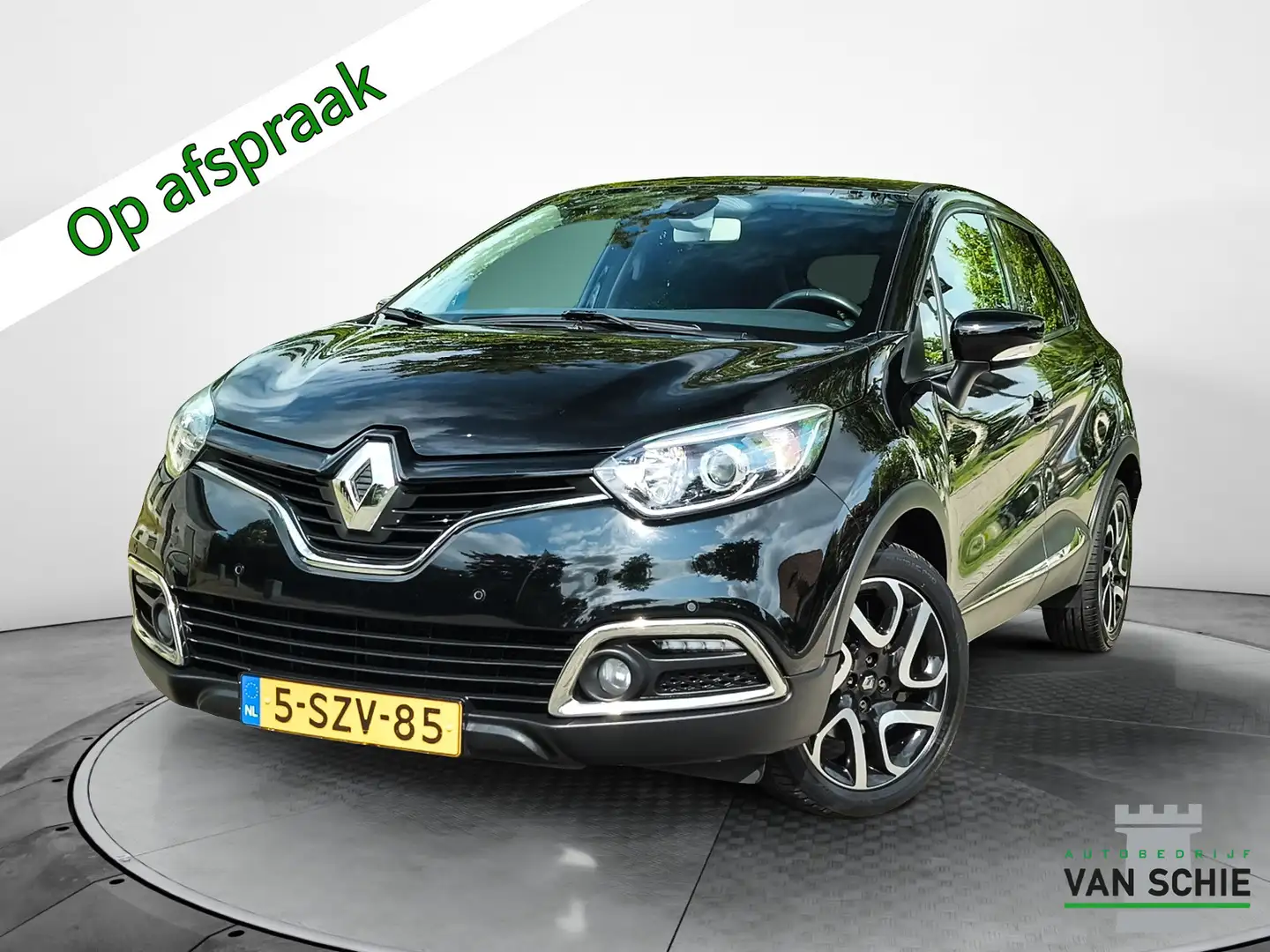 Renault Captur 1.2 TCe Dynamique (120 PK) Dealer-Onderh. BOVAG-Ga Zwart - 1