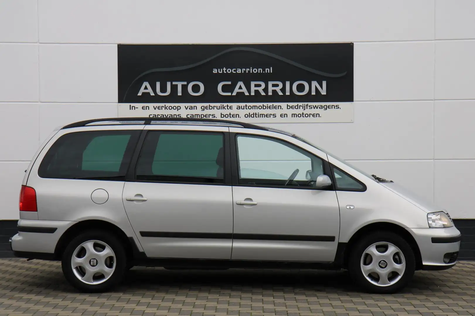 SEAT Alhambra 2.8 V6 Signo Automaat 6-Pers Trekhaak NAP !! Grijs - 2