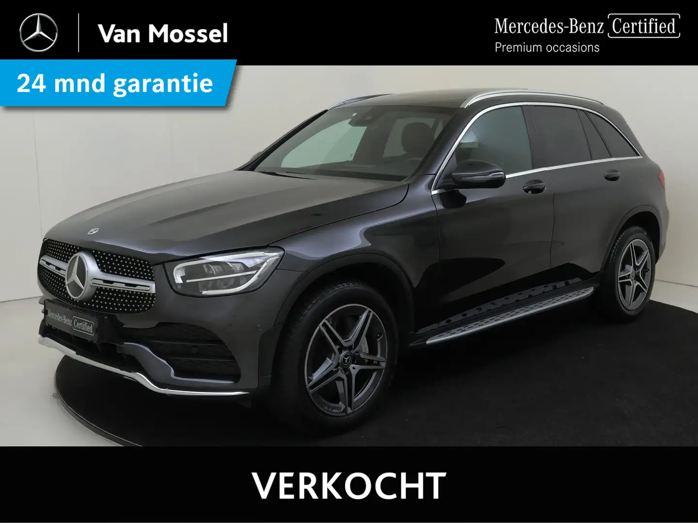 Mercedes-Benz GLC 300 300e 4MATIC / AMG/ Panoramadak/ El. Trekhaak Gris - 1