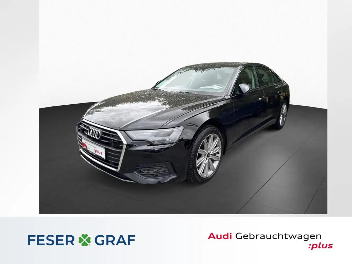 Audi A6 Limousine 50 TDI qu. Str.+RFK+AHK+ACC+TOUR Schwarz - 1