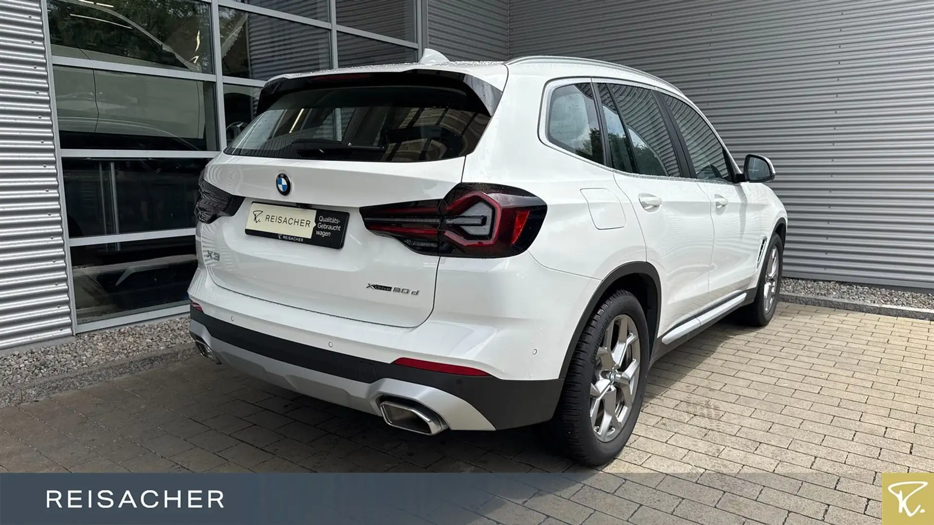 BMW X3 xDrive 20d Navi AHK ACC adLED Pano H&K Blanco - 2
