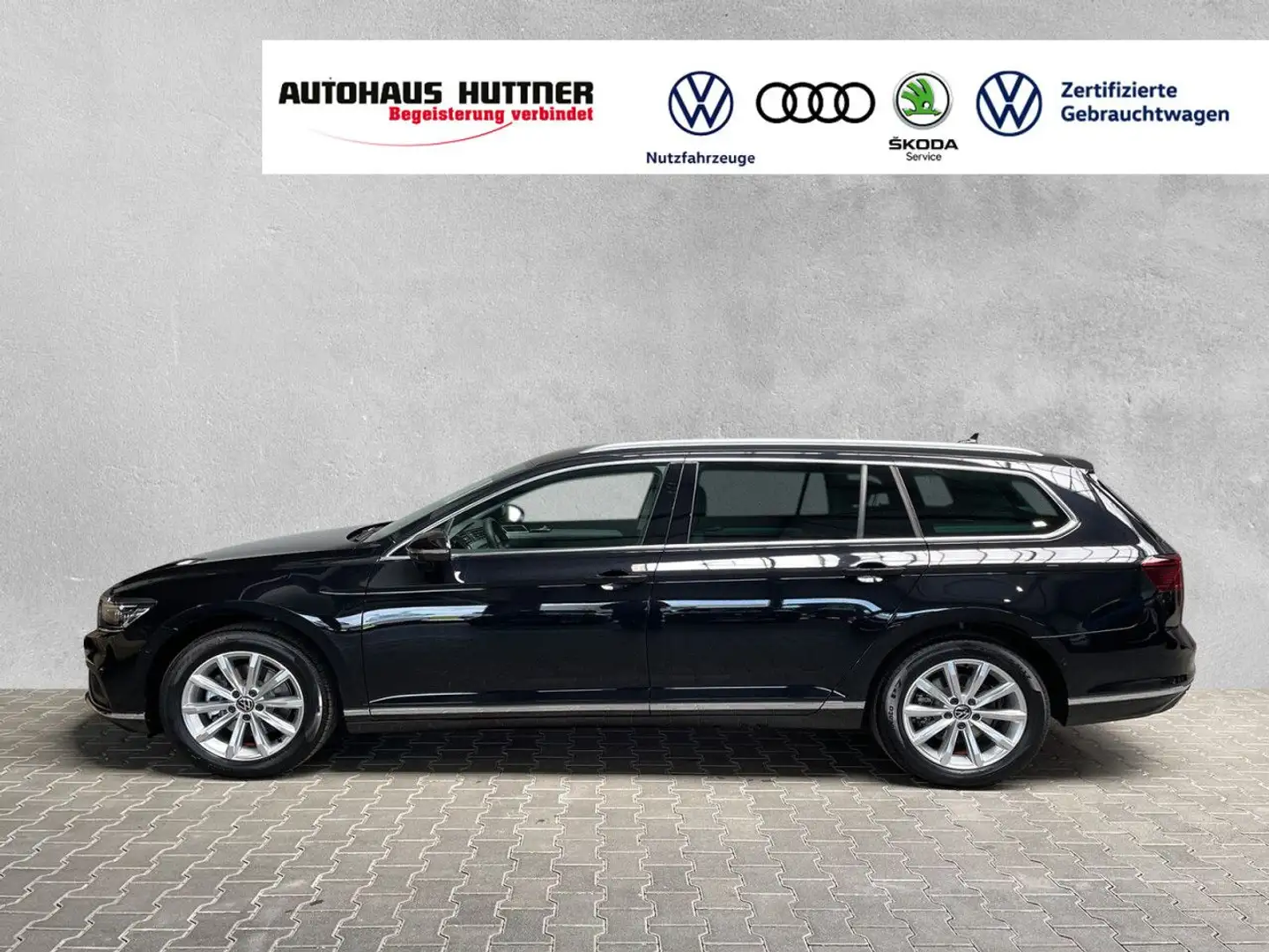 Volkswagen Passat Variant ELEGANCE 2.0 TDI DSG AHK LED NAVI Schwarz - 2