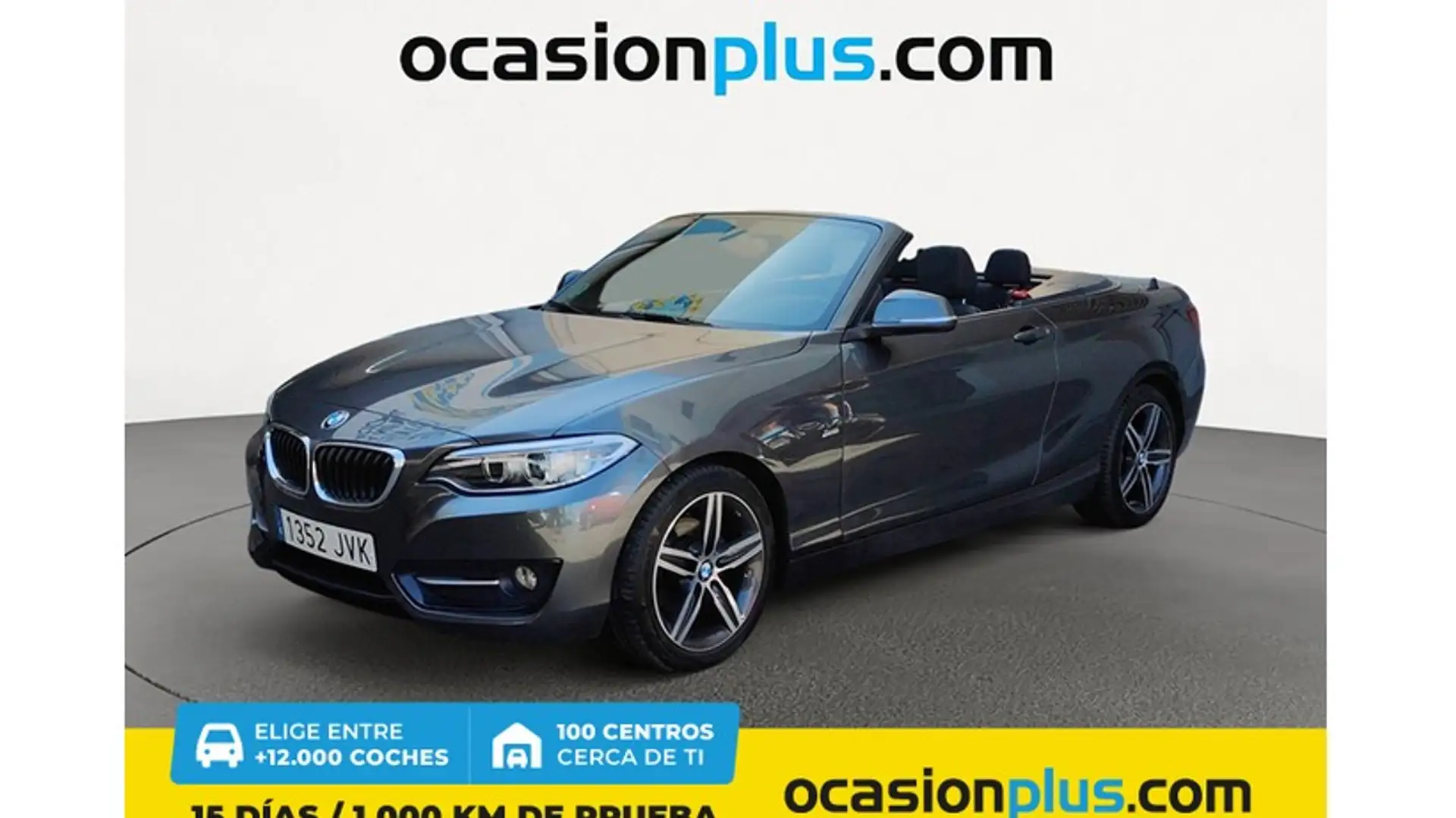 BMW 218 218dA Cabrio Gris - 1