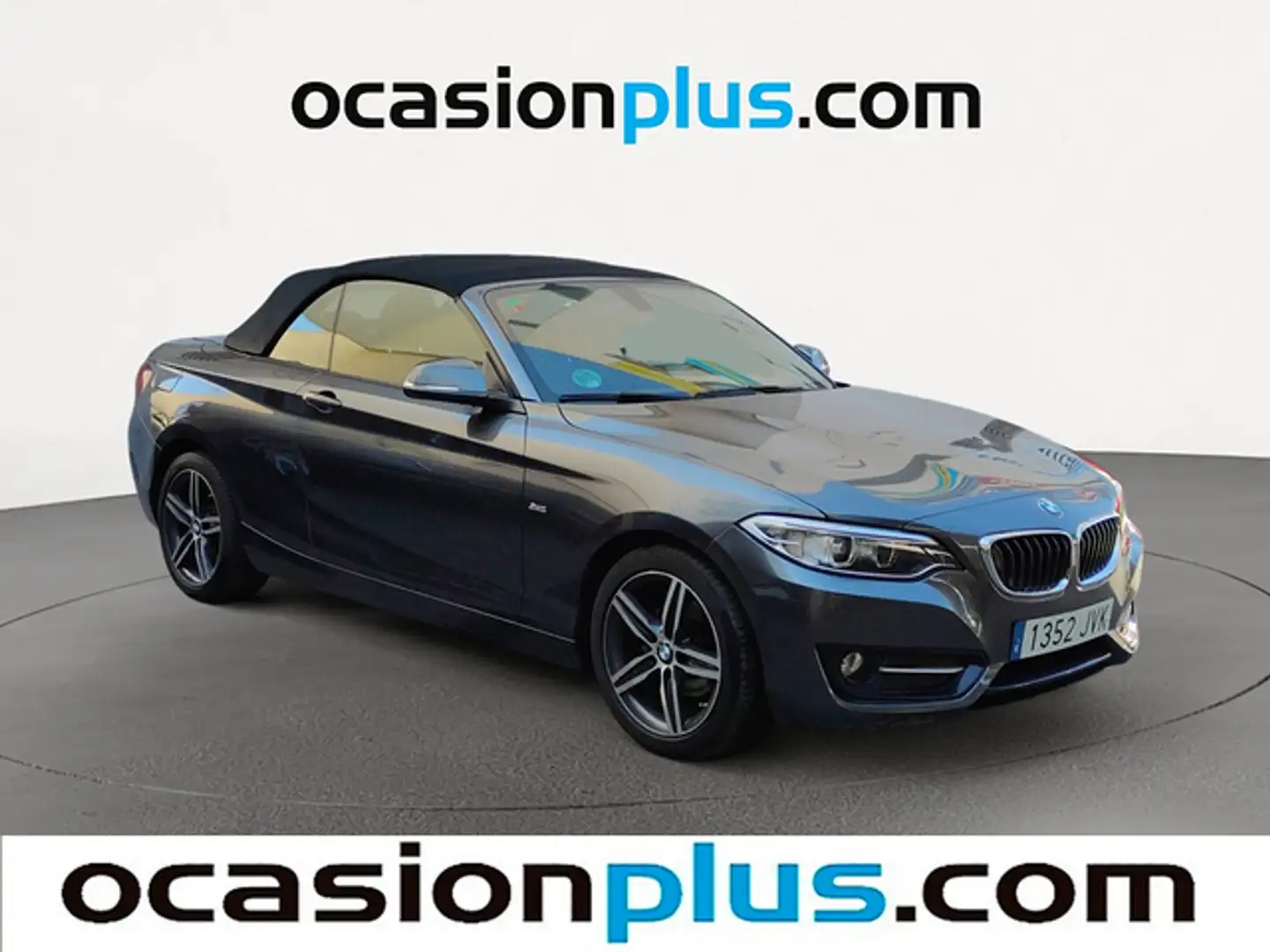 BMW 218 218dA Cabrio Gris - 2
