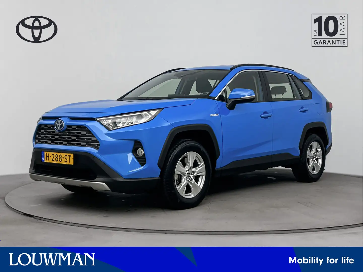 Toyota RAV 4 2.5 Hybrid Active Bleu - 1